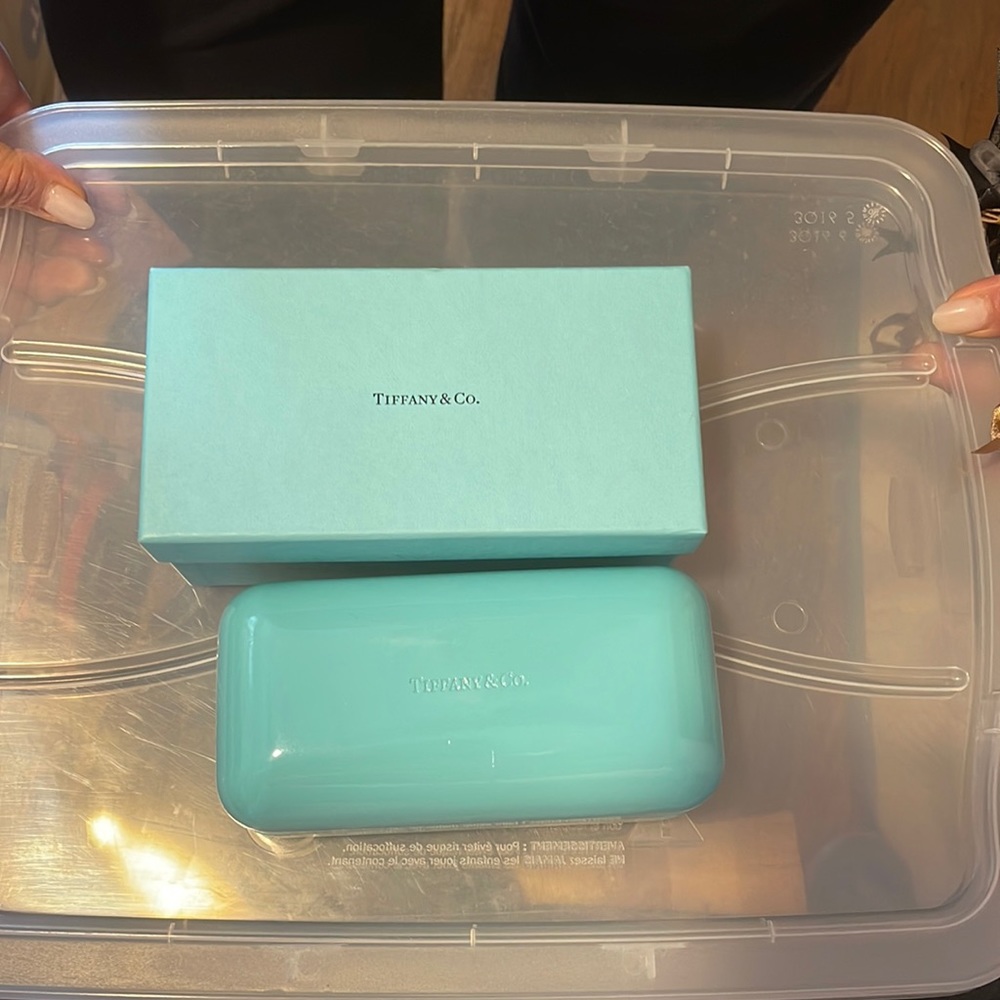 Tiffany & Co sunglasses case and box